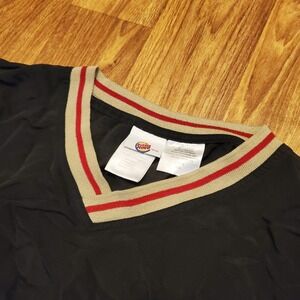 Vintage Burger King Manager‎ Windshirt Adult Small Pullover Embroidered Y2K